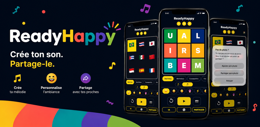 Capture d'écran ReadyHappy