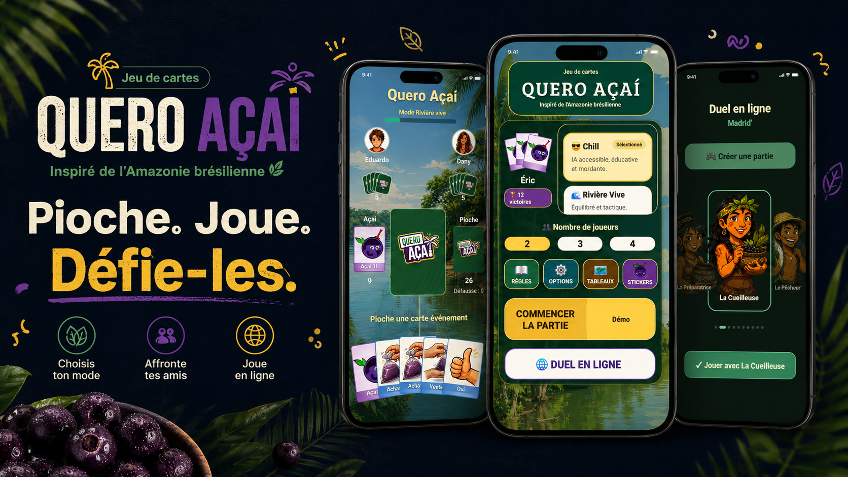 Capture d'écran Quero Açaí